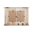 thumbnail image 2 of Parisloft 2 Openings Barn Door Wood Wall Picture Frame for 5x7 Photo, Rustic Brown, 2 of 8