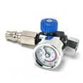 thumbnail image 5 of Air Compressor Regulator Valve with Pressure Gauge, for Precise Control in Air/Pneumatic Tool with PF20 Connector Red, 5 of 6