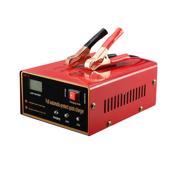 Smart Car Battery Charger,6V 12V Automotive Charger Motorcycle Battery Charger Car Battery Charger Optimized for Excellence
