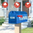 thumbnail image 3 of GHSDFBB Reflective Mailbox Numbers, Waterproof Mailbox Numbers Stickers Large 3 Inch Self Adhesive 50 Pcs 0-9 Vinyl Number for Signs, Door, Cars, Trucks, Home, Business, Address Number, 3 of 7