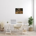 thumbnail image 2 of Stupell Industries Abstract Jet Plane Propeller Aircraft Hanger Scene, 20 x 16,Design by Daniel Sproul, 2 of 5