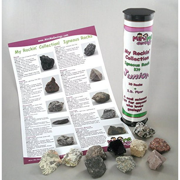 My Rockin Collection Igneous Rock Kit Junior Geology Collection