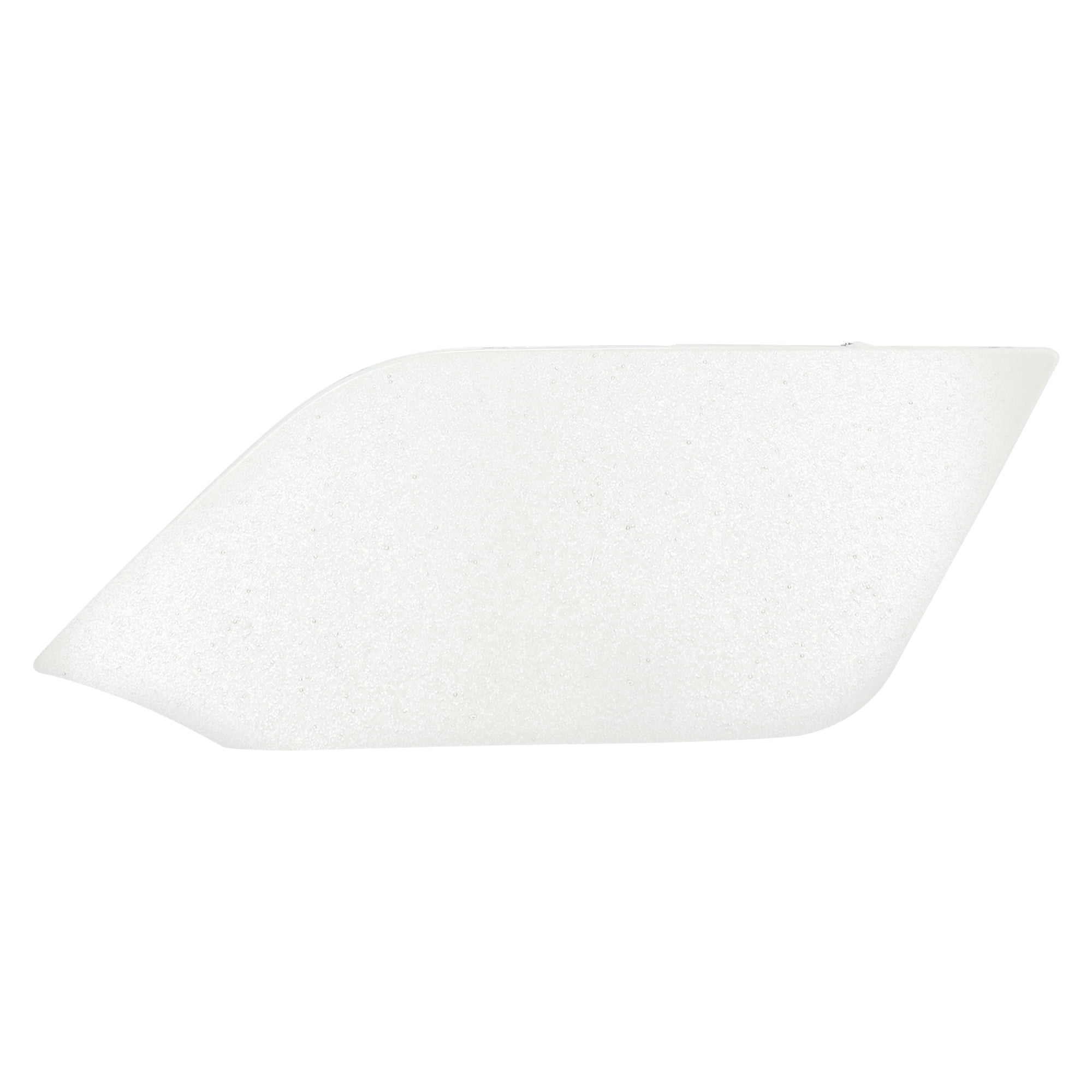 Unique Bargains Pearl White Front Bumper Tow Hook Cover for Nissan Rogue 2017-2020