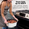 thumbnail image 5 of Ninja 17-in-1 PossibleCooker PRO 8.5 Qt Multi-Cooker, Slow Cook, Bake, Sear, with Smart Cook System,Oven Safe Pot to 500°F, MC2052CO White, 5 of 14