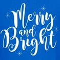 thumbnail image 3 of CafePress - Merry And Bright Kids Dark T Shirt - Dark T-Shirt Kids XS-XL, 3 of 4
