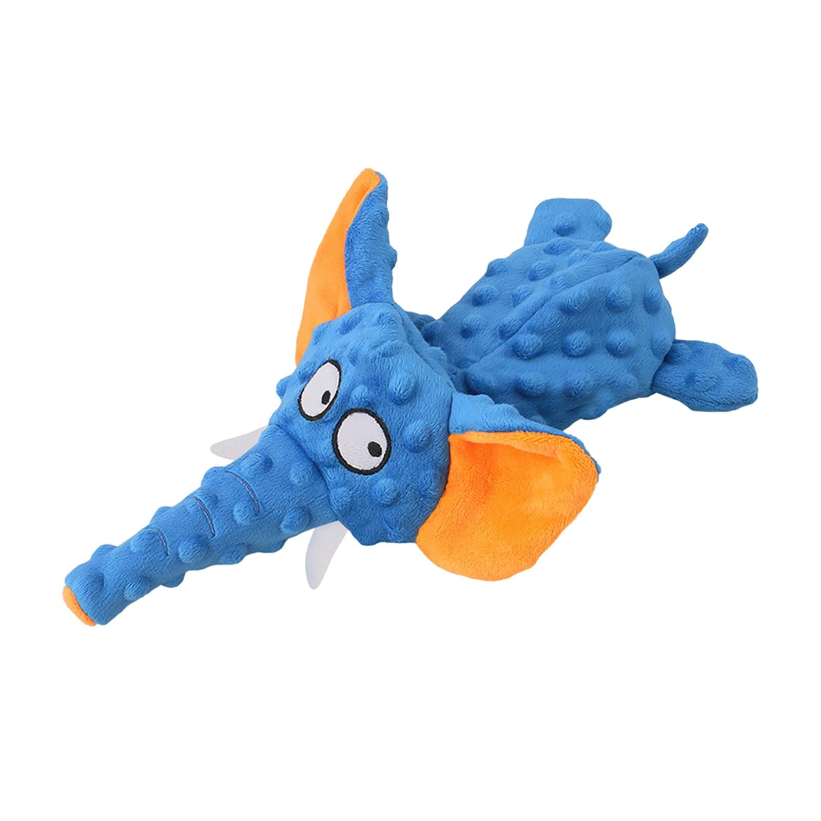 Blue dog squeaky toy hot sale
