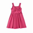thumbnail image 1 of FLORY Vestido con Moño para Niña | Vestido casual para Niña | 0152, Fucsia, G, 1 of 5