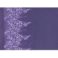 thumbnail image 2 of Zelouf Dash Seq Ribbon W/ Flower Double Border On Tulle  , Sewing, DIY, Crafts Fabric by the Yard, Lavender, 10 Yard, 2 of 2