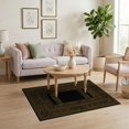 thumbnail image 3 of ODIKA Geometric Key Fret Bordered Symmetry Meander Border Scroll Greek Flowing Dynamic Stain Resistant Low Profile for Dorm Room, Small Living Apartment, 3 of 7