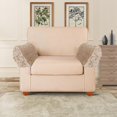 thumbnail image 3 of 2PCS Sofa Arm Slipcovers Anti-Slip Furniture Protector Removable Chair Armrest Covers for Home Office, 3 of 9