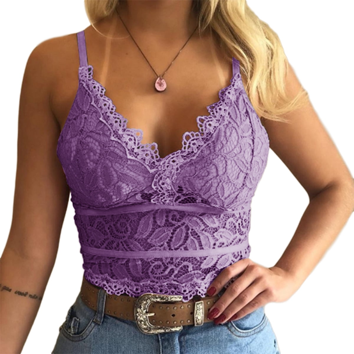 crochet spaghetti strap top