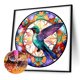 thumbnail image 5 of Pintura de diamante 5D Wdftyju DIY Taladro redondo completo Vidrieras decoración de colibrí A3061, 5 of 9