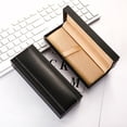 thumbnail image 4 of WEUVEB Estuche Para Pluma Fuente De Cuero Negro Con Seguro Y Para Almacenamiento, 4 of 8