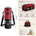 thumbnail image 7 of Bulopur Cartoon Ladybug Print Kids Backpack Set 4 Pcs Durable Waterproof Kids School Bag with Lunch Box, Pencil Case and Water Bottle Cover for Toddler Girls, 7 of 7