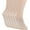 Beige 6 Pairs, variant on Seamless Ball Cushion No Show Socks Women 6 Pack Cotton Footies Size S M L