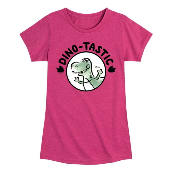 Toy Story - Dinotastic - Toddler & Youth Girls Short Sleeve Graphic T-Shirt