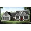 The House Designers: THD-1602 Builder-Ready Blueprints to Build a Country House Plan with Slab Foundation (5 Printed Sets)