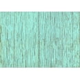 thumbnail image 1 of Ahgly Company Indoor Rectangle Solid Light Blue Modern Area Rugs, 6' x 9', 1 of 4