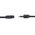 thumbnail image 2 of 3.5 Audio Optic Fiber Cable Digital Optical Audio Cable Cord (1.5M), Optical Fiber Audio Cord, 2 of 2