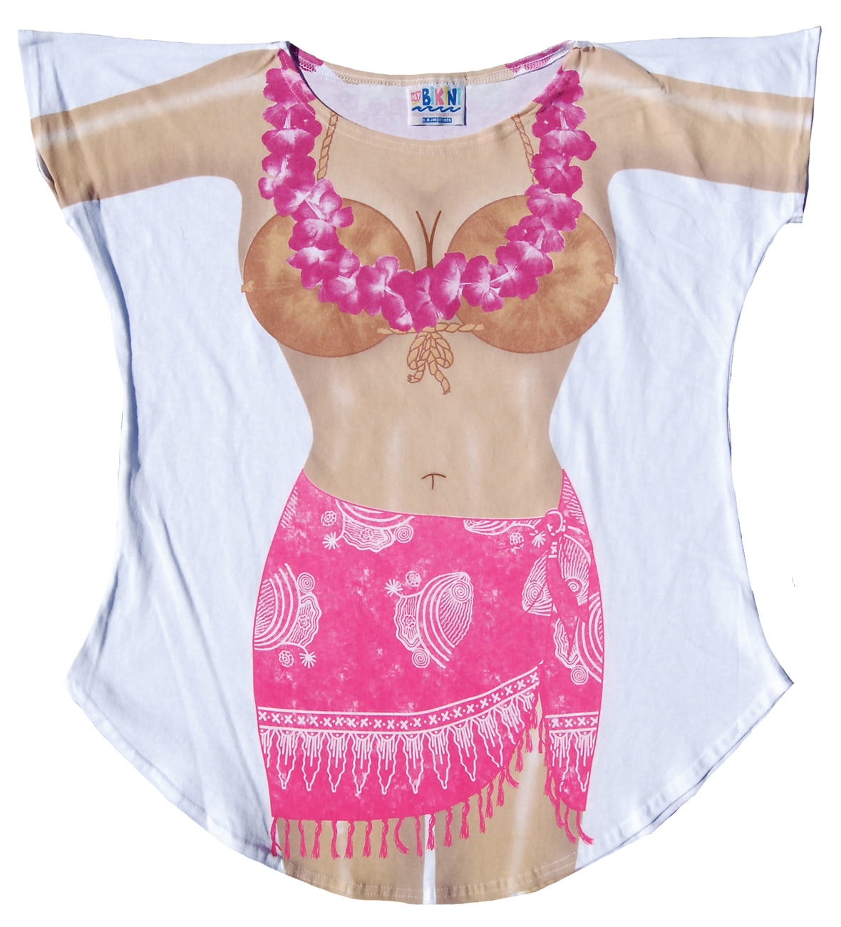 hot pink cover up swimwear