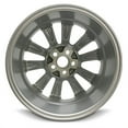 thumbnail image 6 of Wheel Rim for 2009-2010 Toyota Corolla 16 in Silver Aluminum Rim Direct Fit, 6 of 15