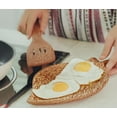 thumbnail image 2 of Rainforest Bowls Leaf Coconut Wood Plate 2-Pack, 2 of 5