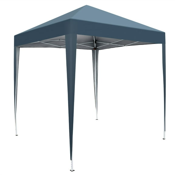 FASCK 6.5x6.5 Pop Up Canopy Tent, Outdoor Tent Canopies Foldable Portable Canopies for Camping, Patio, Parties, EZ Up Gazebo Canopy with Carry Bag ,Blue