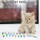 thumbnail image 3 of Juguete para gatos retráctil Spring Catnip Funny Teaser Interactive Stick (Rainbow) Likrtyny Para estrenar, 3 of 9