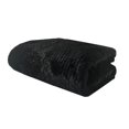 thumbnail image 3 of Plutus Brands  Black Mink Faux Fur Luxury Throw, 3 of 4