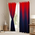 thumbnail image 3 of Gradient Blackout Curtains Red Blue Ombre Abstract Art Curtains & Drapes,Geometric Stripes Window Curtains,Boho Hippie Geometry Striped Curtains 38"Wx45"L, 3 of 5