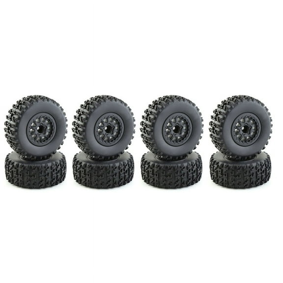 8Pcs 112mm 1/10 Short Course Truck Tires Tyre Wheel with 12mm Hex for Slash Arrma SENTON VKAR 10SC RC Car