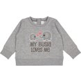 thumbnail image 2 of Inktastic My Busia Loves Me Childs Baby Sweatshirt, 2 of 4