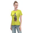 thumbnail image 4 of Women's Basic Short Sleeve T-Shirt Naruto Naruto Sasuke, 4 of 6