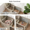 thumbnail image 5 of Unipaws 3 in 1 Mutil Purpose Cat Birthing Nesting Box, Cat House and Playpen, 5 of 7