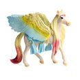 thumbnail image 2 of Flying Pegasuss Figurine Arte Ornamento Desk Desk Desktop Ornament de caballos Estatuas de caballos Modelo de animales para la oficina de la oficina Multicolor, 2 of 8