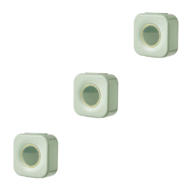 Injueey cubierta de alimentos bolsa desechable caja de almacenamiento caja montada en la pared reutilizable ahorro de espacio organizadores de Type1 NO1