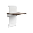 thumbnail image 1 of Ergotron WorkFit Elevate Sit-Stand - Wall-mounted sit/standing desk - rectangular - walnut hills - snow white base, 1 of 2