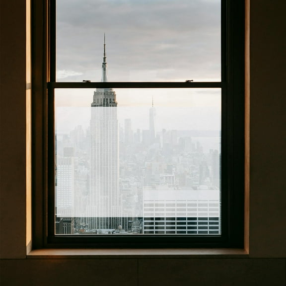 TAILTOSS Sliding Door Film 1Pcs 45x118in Multi Color Frosted Window Film for Home Office Privacy and UV Protection