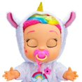 thumbnail image 4 of Cry Babies Poupée Bébé Interactive Rêveuse Premières Émotions avec 65+ Émotions et Sons de Bébé, Filles et Enfants de 3+, Multi, 4 of 5