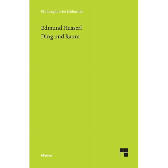 Ding und Raum (Paperback)