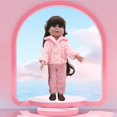 thumbnail image 6 of Doll Pajama Set Under 5 ! Kadlawus 18 Inch Winter Doll Sleepwear with Robe Bedroom Outfit Princess Cloth Doll Clothes Costume Nightwear Set, 6 of 6