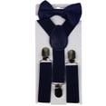 thumbnail image 2 of Kids Suspenders Bowtie Sets Adjustable Suspender with Bow Tie for Boys and Girls, 2 of 5