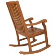 thumbnail image 2 of All Things Cedar Teak Rocker Chair, Teak (Set of 1), 2 of 4