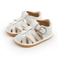 thumbnail image 5 of Baby Girls Boys Non-Slip Flats Sandals Infants Casual Crib Shoes Prewalkers 0-18 Months, 5 of 7