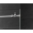 thumbnail image 3 of MoSweet Elegant 68'' - 72'' * 76" Frameless Shower Door with Finish in Brushed Nickel- Stainless Steel, 3 of 6