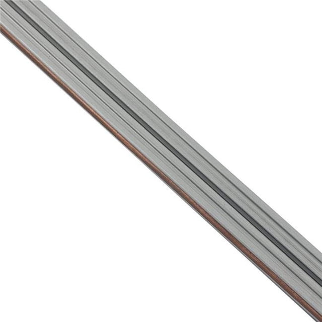 Jesco Éclairage MA-R4-SN 4 in. Rail avec 2 Embouts