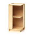 thumbnail image 4 of Whitney Brothers WB1792 24 in. Storage Corner Cabinet, Natural UV, 4 of 4