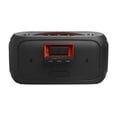 thumbnail image 3 of JBL PartyBox On-The-Go 2 - Portable party speaker with one wireless digital mic, handle and a shoulder strap, Dynamic lightshow, Up to 15 hours playtime, Splash proof & Auracast™ (Black), 3 of 14