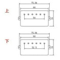 thumbnail image 4 of Cuello de Puente de Cobre Hugo Pastilla Humbucker, 4 of 10