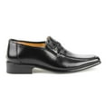 thumbnail image 2 of Majestic Men's 20082 Checkered Design Dress Loafers Shoes, 2 of 4